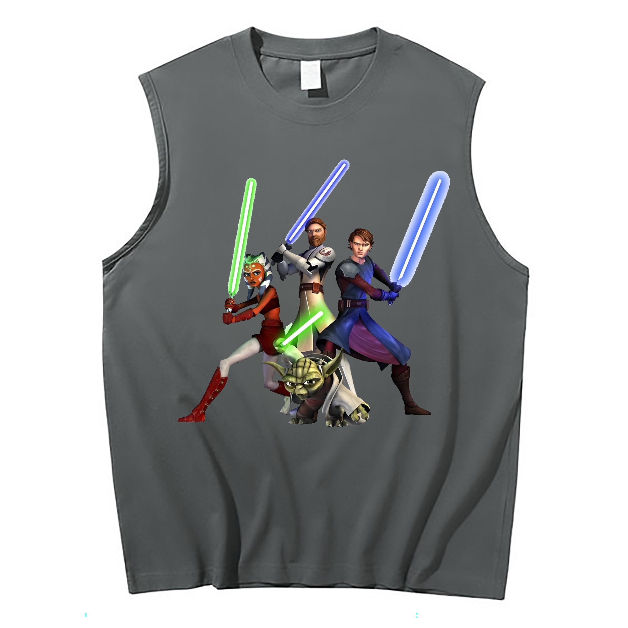 （画像用） スター・ウォーズ Star Wars コットン100％タンクトップ（フロントプリント）
